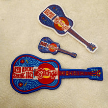 Load image into Gallery viewer, Billy Strings lot, Billy Strings Guitar patch, Billy Strings guitar enamel pin and one sticker