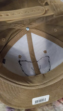 Load image into Gallery viewer, Billy Strings Khaki corduroy flatbrim Decky hat