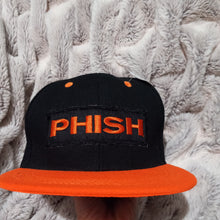 Load image into Gallery viewer, Phish hat, Custom Phish Flat brim hat, rare Phish hat