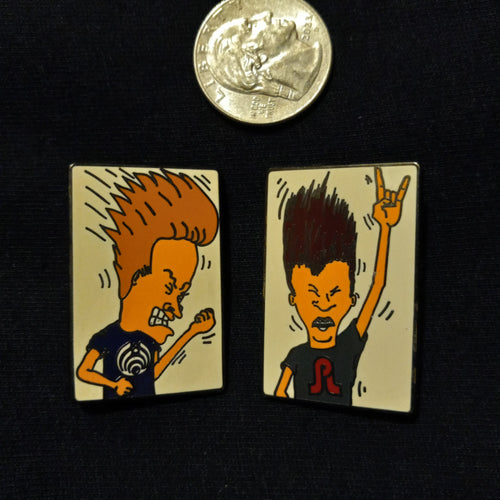 Beavis and Butt-head Limited Edition hat pin, Vintage Beavis and Butt-head enamel pin