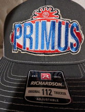 Load image into Gallery viewer, Primus hat, Primus Logo Trucker hat, Richardson Primus hat