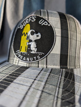 Load image into Gallery viewer, Snoopy Surfing hat, Peanuts Comic Charlie Brown Snoopy one of a kind hat