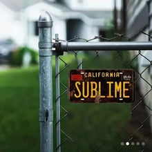 Load image into Gallery viewer, Sublime LBC License Plate sign, tin Sublime