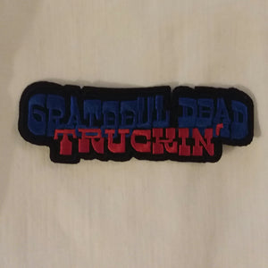 Grateful Dead Truckin Banner Patch, Keep on Truckin Patch