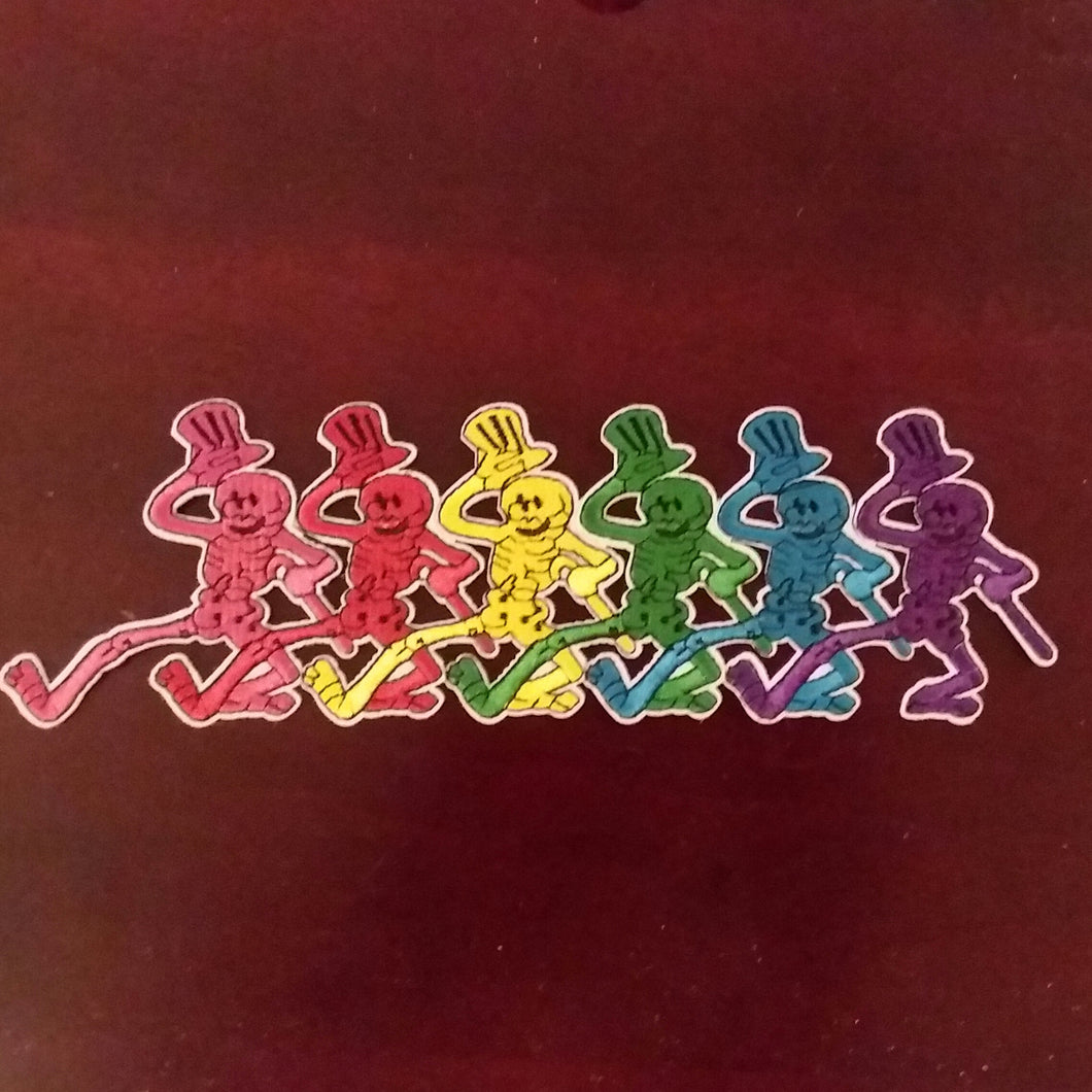 Grateful Dead Dancing Skeletons Patch