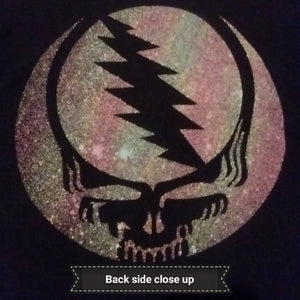 Grateful Dead T-shirt, Reverse Dyed Grateful Dead Steal Your Face t-shirt