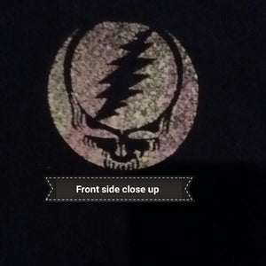 Grateful Dead T-shirt, Reverse Dyed Grateful Dead Steal Your Face t-shirt