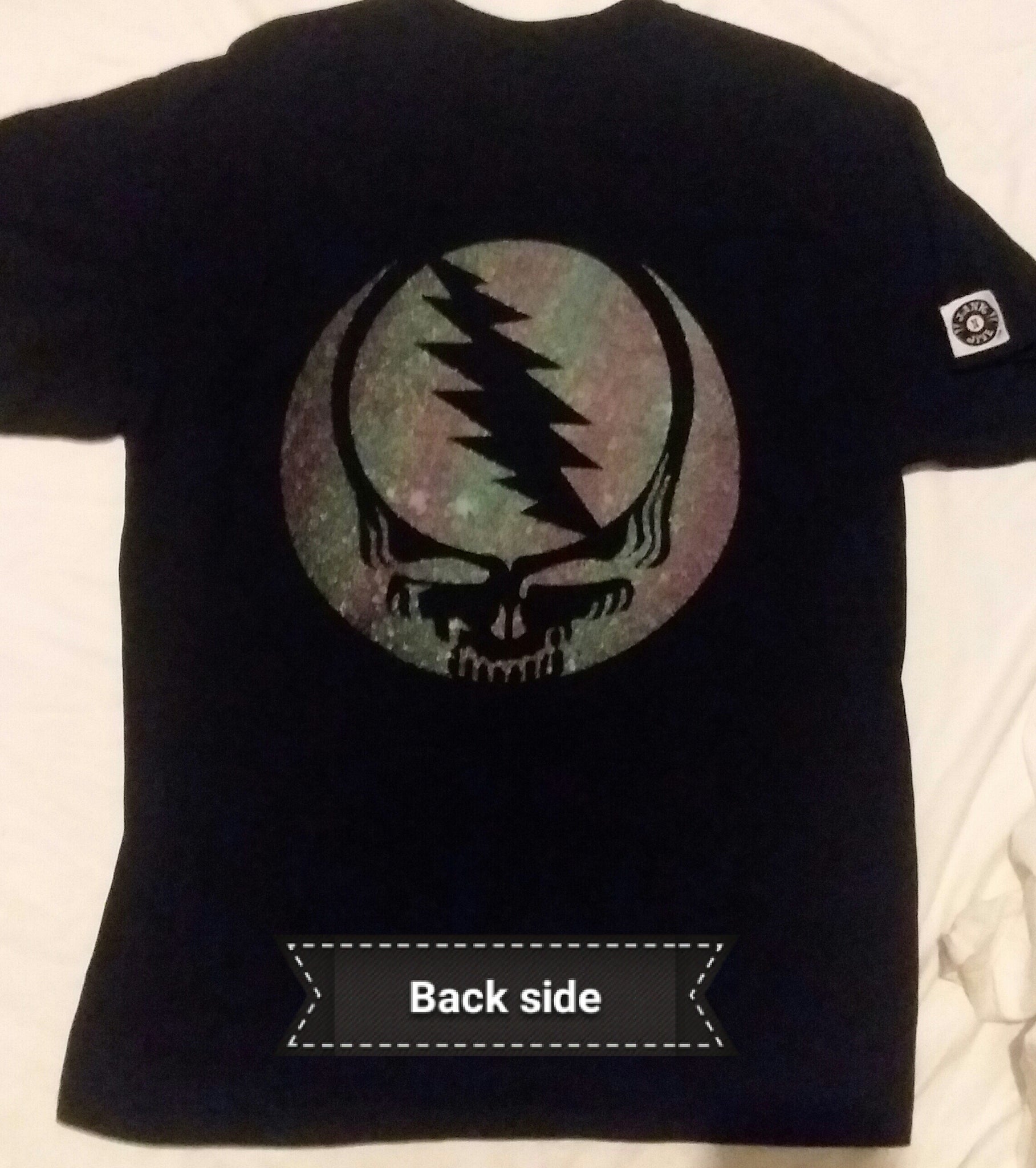 Grateful Dead T-shirt, Reverse Dyed Grateful Dead Steal Your Face t-sh –  JANK N JIVE