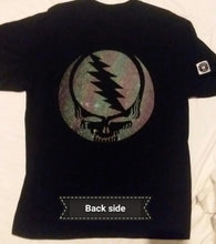 Load image into Gallery viewer, Grateful Dead T-shirt, Reverse Dyed Grateful Dead Steal Your Face t-shirt