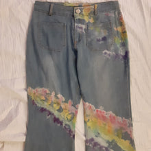 Load image into Gallery viewer, Grateful Dead tie dye bell bottoms, Women&#39;s size 6-8 Bell bottoms