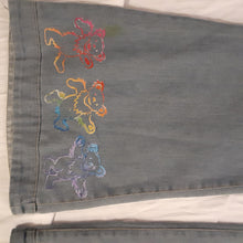 Load image into Gallery viewer, Grateful Dead tie dye bell bottoms, Women&#39;s size 6-8 Bell bottoms