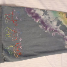 Load image into Gallery viewer, Grateful Dead tie dye bell bottoms, Women&#39;s size 6-8 Bell bottoms