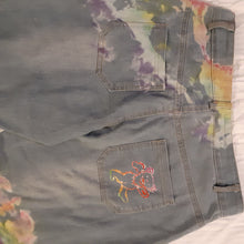 Load image into Gallery viewer, Grateful Dead tie dye bell bottoms, Women&#39;s size 6-8 Bell bottoms