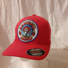 Load image into Gallery viewer, Grateful Dead Hat, Red Grateful Dead Flexfit Bertha hat