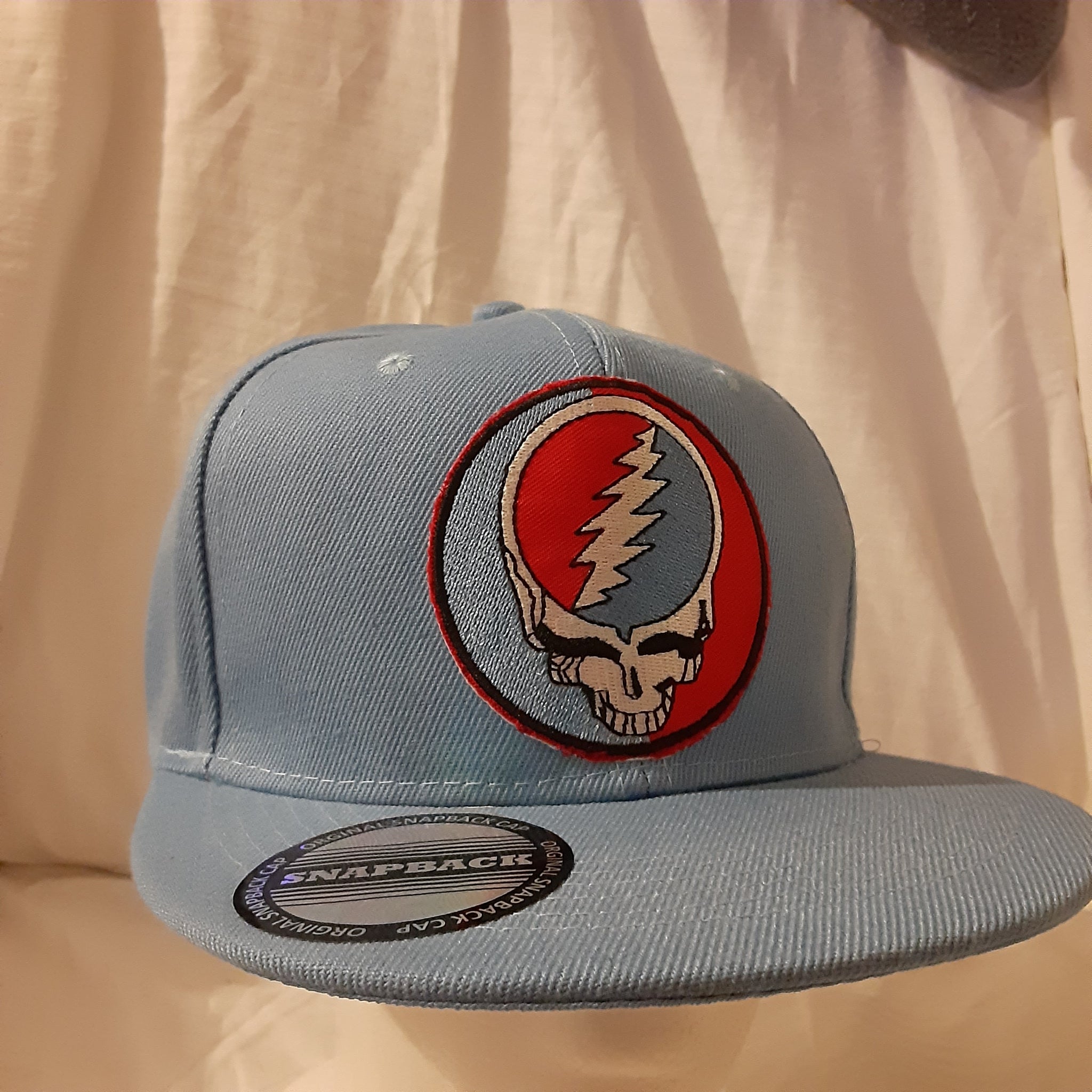 Grateful Dead Steal Your Face Logo Unisex Baseball Cap - Special Order