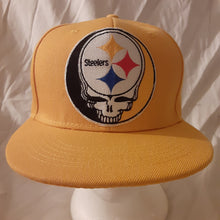 Load image into Gallery viewer, Grateful Dead hat, Grateful  Dead Pittsburgh Steelers Stealie hat