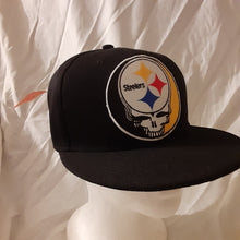 Load image into Gallery viewer, Grateful Dead hat, Grateful  Dead Pittsburgh Steelers Stealie hat