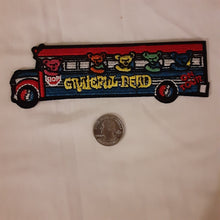 Load image into Gallery viewer, Grateful Dead Patch Lot, GD 13 point lightening bolt, GD Tour Bus Patch