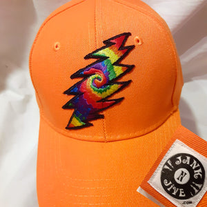 Grateful Dead hat, 13 point lightening bolt hat