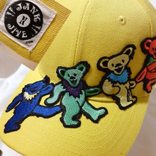 Load image into Gallery viewer, Grateful Dead hat, Yellow Dancing Bears hat