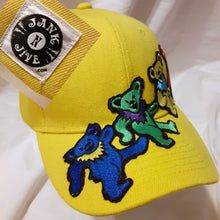 Load image into Gallery viewer, Grateful Dead hat, Yellow Dancing Bears hat