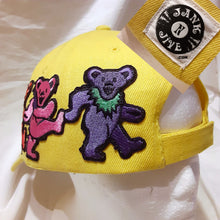 Load image into Gallery viewer, Grateful Dead hat, Yellow Dancing Bears hat