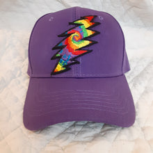 Load image into Gallery viewer, Grateful Dead hat, Purple 13 point lightening bolt hat