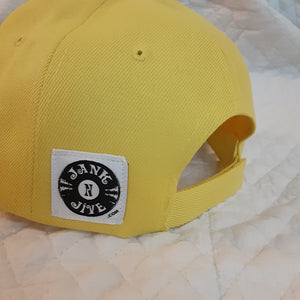 Grateful Dead hat, Yellow 13 point bolt hat