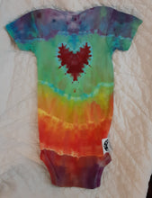 Load image into Gallery viewer, Ice Dye Onesie, Ice tie dye 24M baby&#39;s jumpsuit