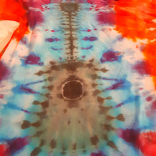 Load image into Gallery viewer, Ice dye Guitar t-shirt, tie dye Guitar tshirt