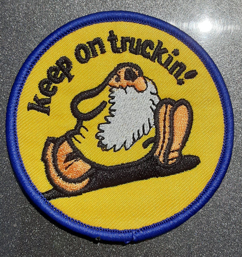 Mr. Natural keep on truckin grateful dead patch