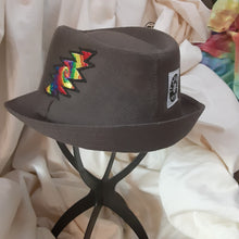 Load image into Gallery viewer, Grateful Dead Fedora 13 point bolt hat