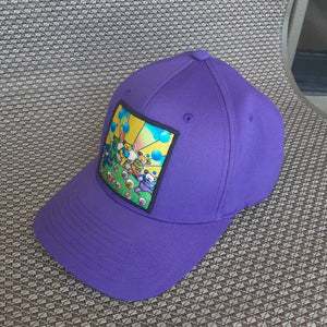 Grateful Dead hat, Purple Grateful Dead Flexfit