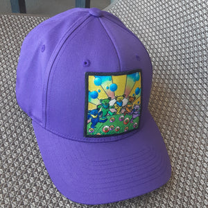 Grateful Dead hat, Purple Grateful Dead Flexfit