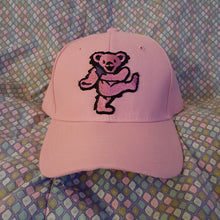 Load image into Gallery viewer, Pink Grateful Dead hat, Grateful Dead Dancing Bear