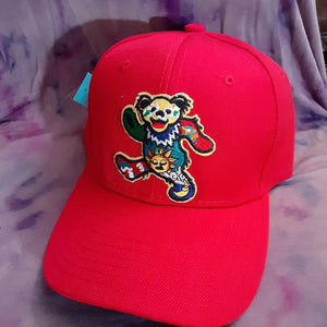 Grateful Dead hat, Sunshine Daydream Dancing Bear