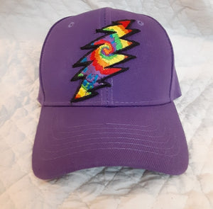 Grateful Dead hat, 13 point lightening bolt hat