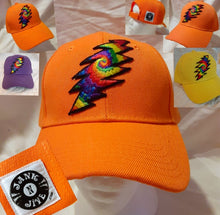 Load image into Gallery viewer, Grateful Dead hat, 13 point lightening bolt hat