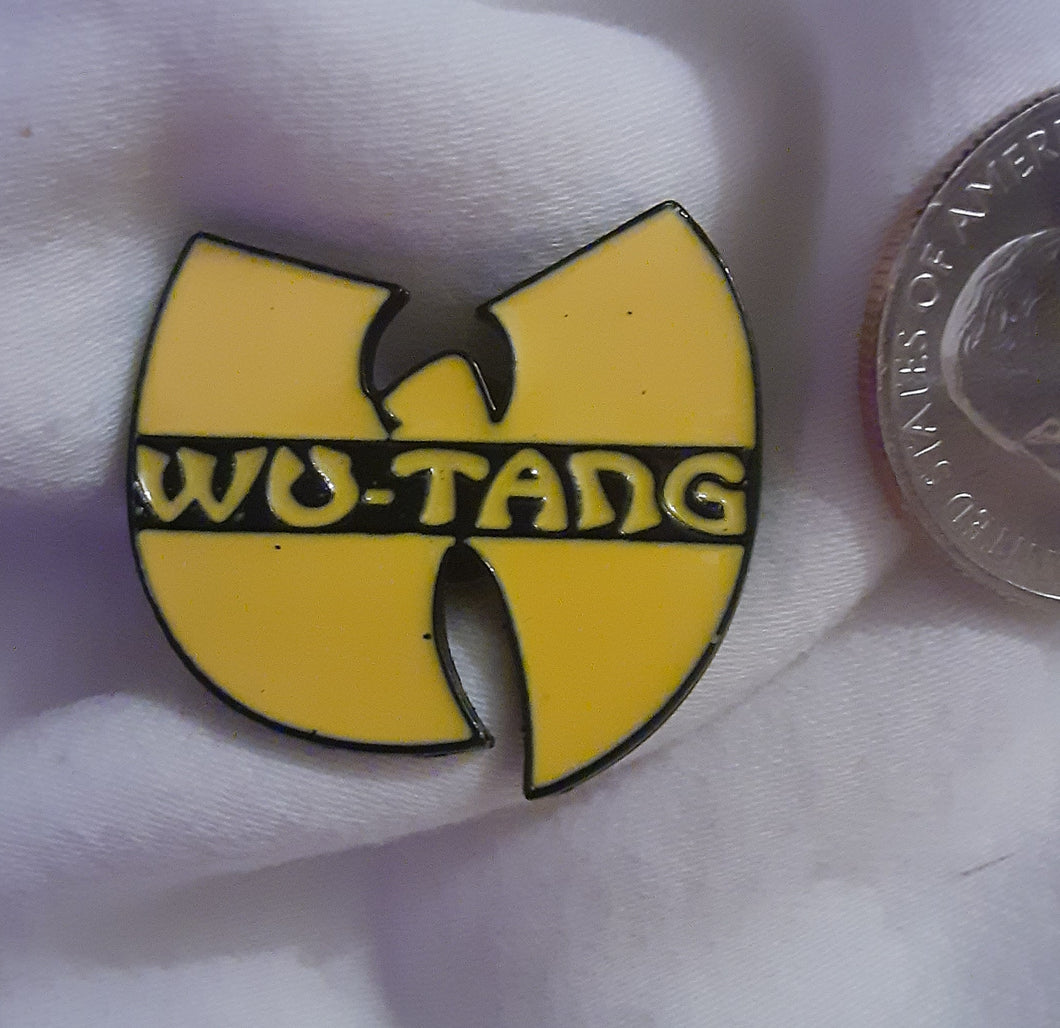 Wu-tang Clan hat pin, Wu-tang enamel hat pin