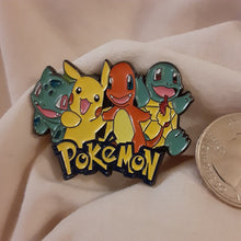Load image into Gallery viewer, Pokemon pin, Pikachu Pokemon enamel pin