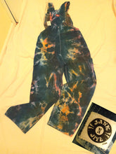 Load image into Gallery viewer, Tie dye Overalls, Men&#39;s 36x30 reverse tie dye Dickies