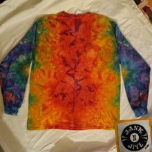 Load image into Gallery viewer, Ice Dye WSP long sleeve t-shirt, Extra Large Widespread Panic tie dye tribute