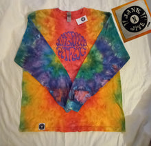 Load image into Gallery viewer, Ice Dye WSP long sleeve t-shirt, Extra Large Widespread Panic tie dye tribute