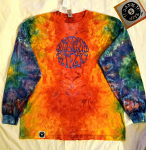 Load image into Gallery viewer, Ice Dye WSP long sleeve t-shirt, Extra Large Widespread Panic tie dye tribute