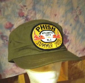 Phish hat, Phish Atlantic City 2021, Phish cadet hat